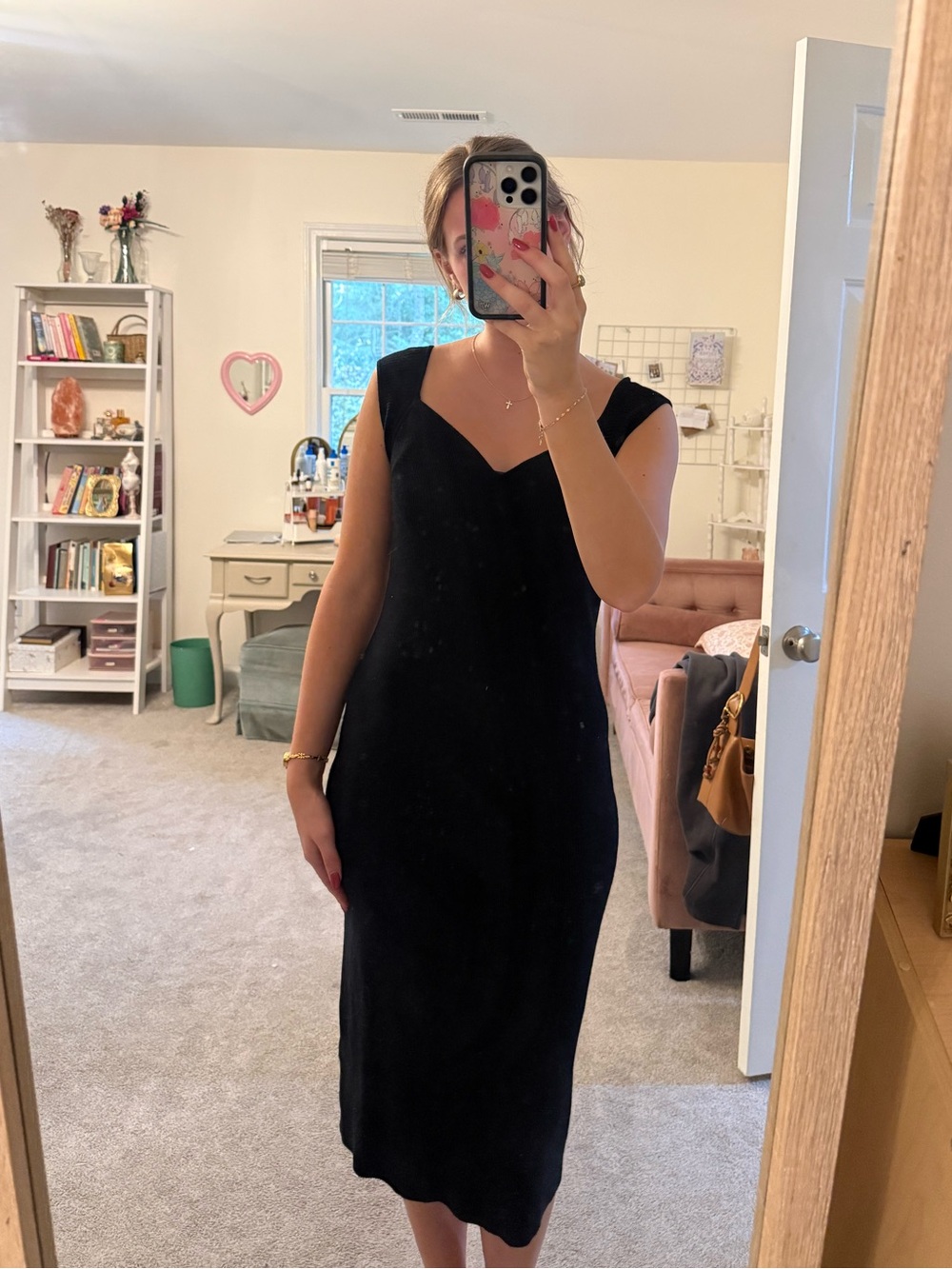 Banana Republic Black Sweater Dress